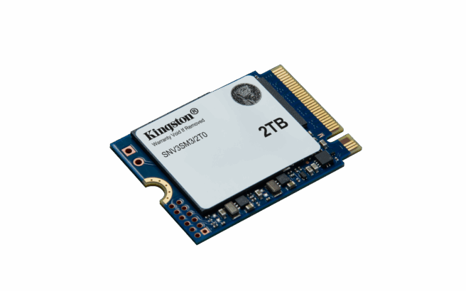 Kingston, NV3 PCIe 4.0 NVMe SSD'ye Yeni Form Faktörü Ekledi 1 Kingston, NV3 PCIe 4.0 NVMe SSD'ye