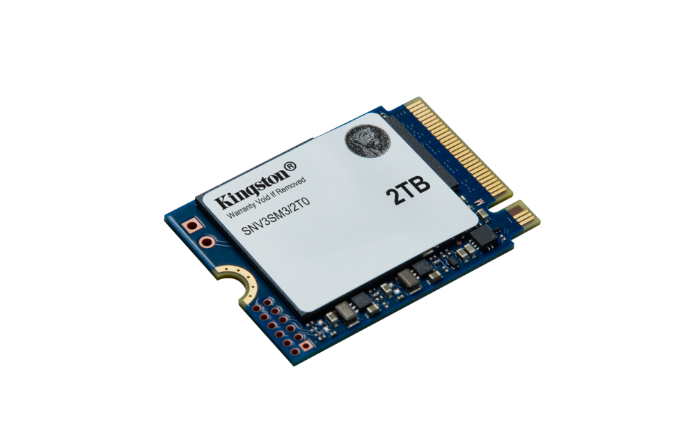 Kingston, NV3 PCIe 4.0 NVMe SSD'ye