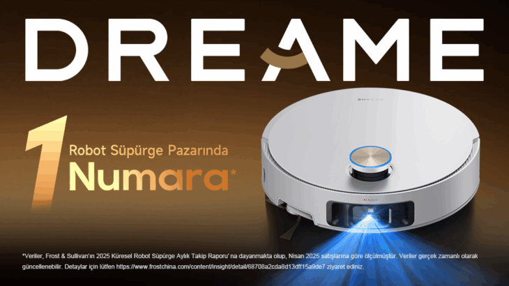Dreame Technology, 18 Ülkede Robot Süpürge Pazarının Lideri Oldu 18 Dreame