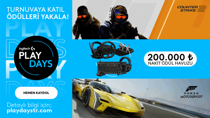 Logitech G Play Days 2025 Başlıyor 25 Logitech G Play Days