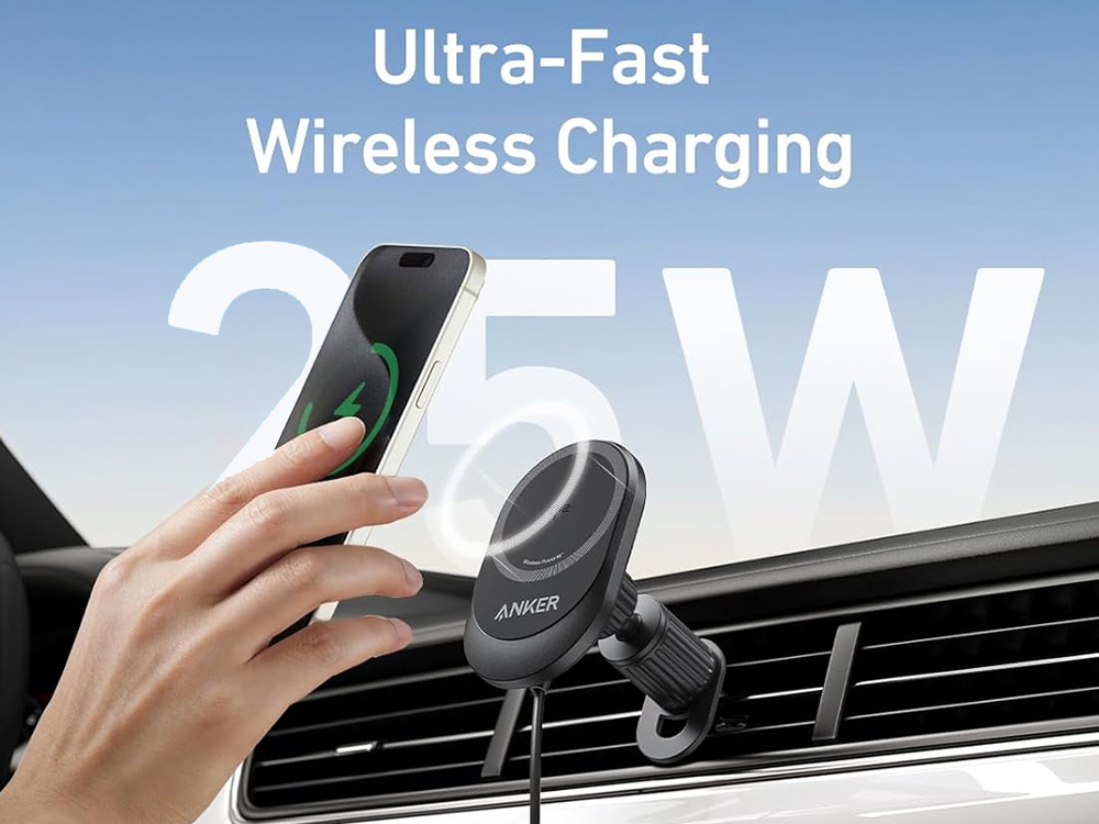 Anker Prime MagGo Qi 2.2 wireless car charging pad leaks