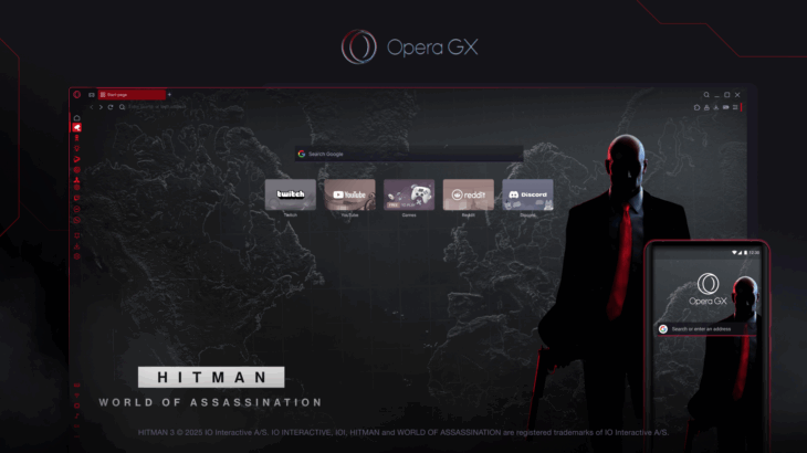 Opera GX Kullanıcılarına Özel: Hitman World of Assassination ve Bruce Lee Pack Fırsatları Başladı 47 opera gx