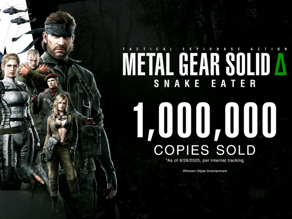 Metal Gear Solid Delta, İlk İki Günde 1 Milyon Sattı 1 Metal Gear Solid Delta 1000000 Copies Sold Image Source Konami X
