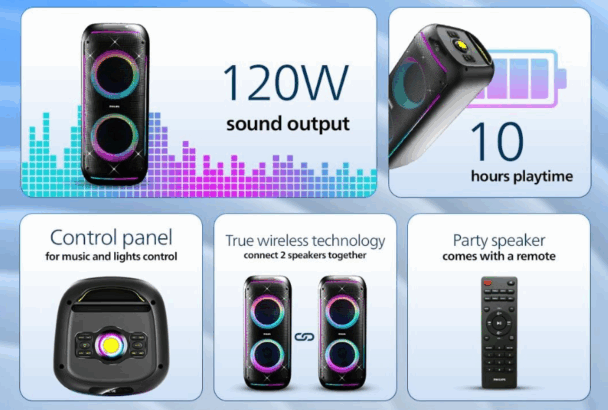 Philips’in Yeni Ses Ürünleri Güçlü Performans Ve Uygun Fiyatıyla Dikkat Çekiyor 37 Philips Hoparlor