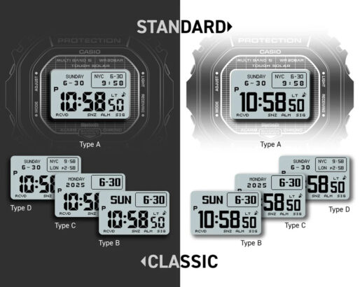 csm Casio G Shock GW BX5600 change displays 322aa98cdf