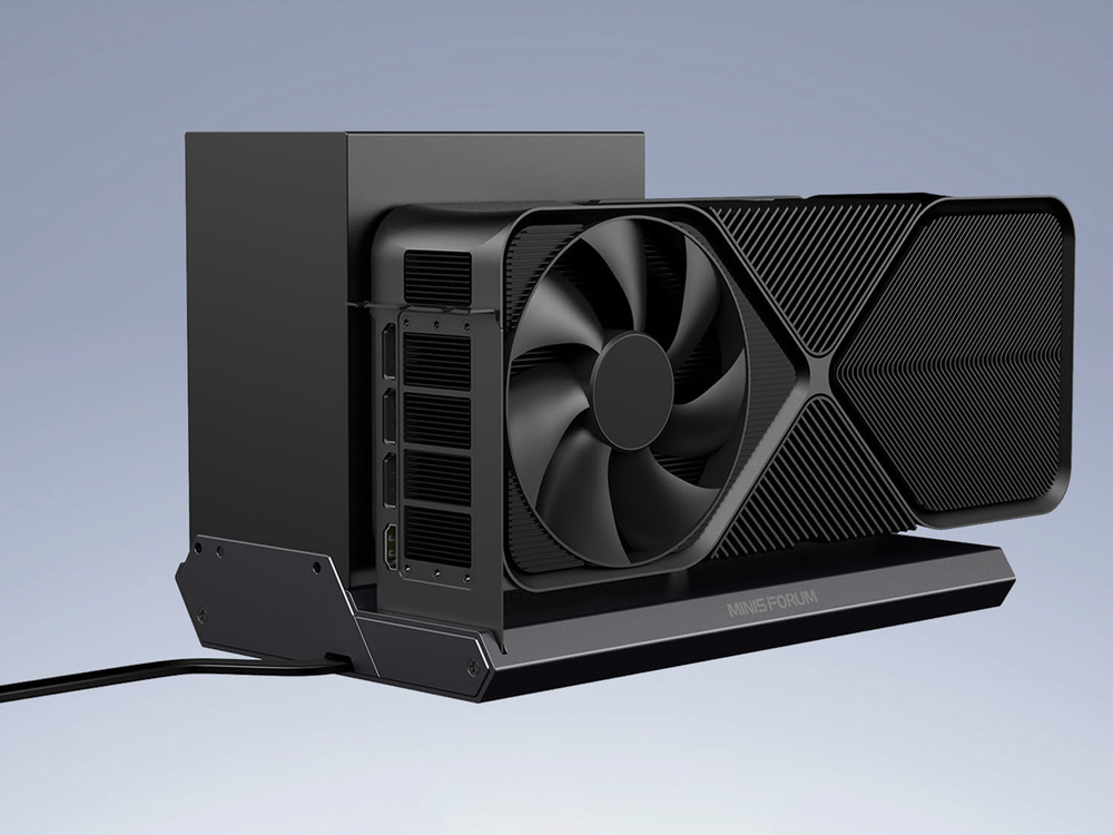 Minisforum intros DEG2 Thunderbolt 5 eGPU dock in Japan