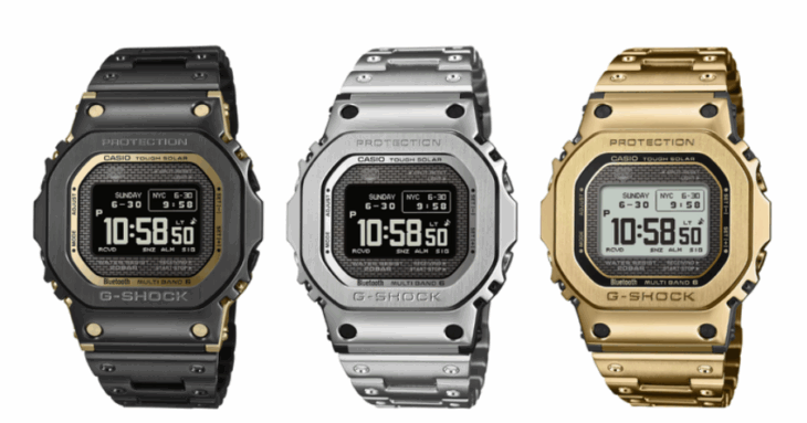 Casio Tam Metal G-Shock GMW-BZ5000 Serisini Üç Renk Seçeneğiyle Piyasaya Sundu 21 Casio G-SHOCK (1)