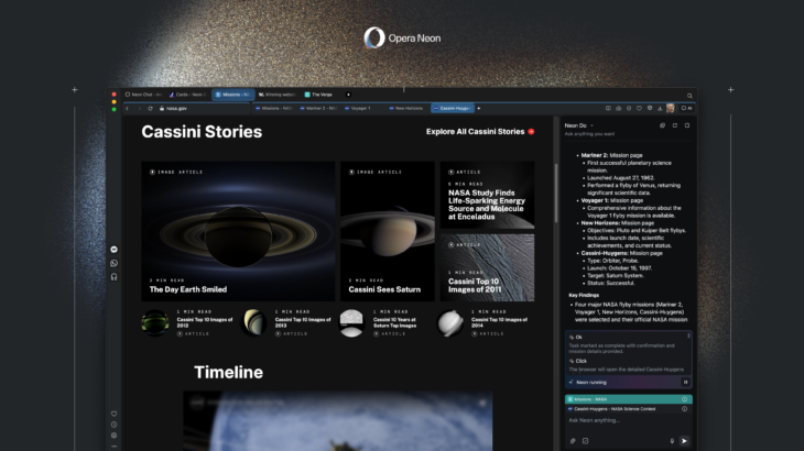 Yapay Zekâ Destekli Tarayıcısı Opera Neon’u Genel Kullanıma Açtı 59 Opera Neon