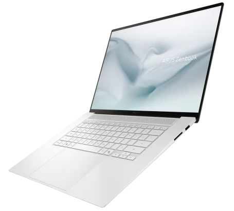 Asus'tan Üzen Karar: En Güçlü Zenbook S14 Herkese Satılmayacak 4 Zenbook S16 UM5606 Product photo 3W Scandinavian White 11 png q82 w2560 h