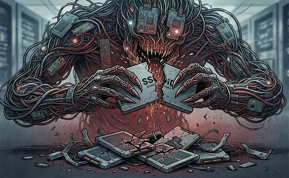 Ucuz SSD Hayalleri Suya Düştü! Stoklar 2027 Yılına Kadar Tükendi