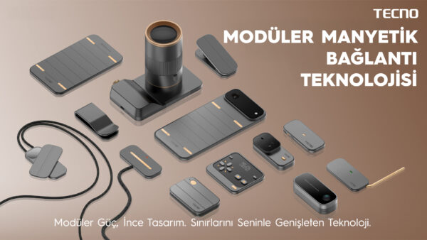 Dünyanın En İnce Modüler Manyetik Bağlantı Teknolojili Akıllı Telefonu 3 Modüler Manyetik