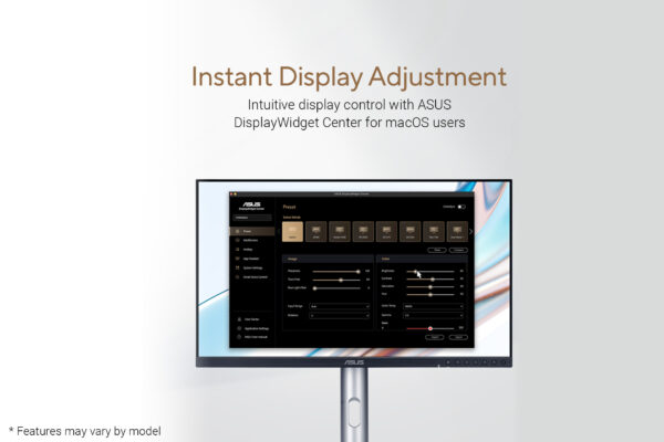 ASUS, ProArt Ekranlarda Mac İle İş Akışlarını Daha Verimli Hale Getiren Özelliklerini Duyurdu