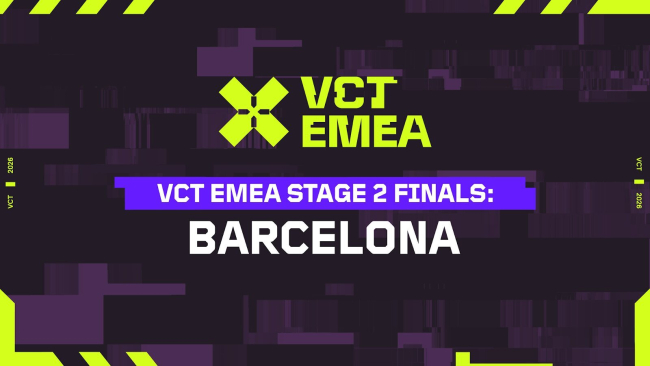 VCT EMEA Stage 2 Finali Barselona'ya Gidiyor