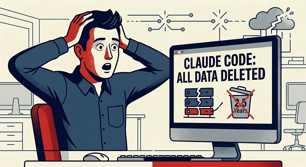 Claude Code’a Güvendi Yılların Emeği Silindi!