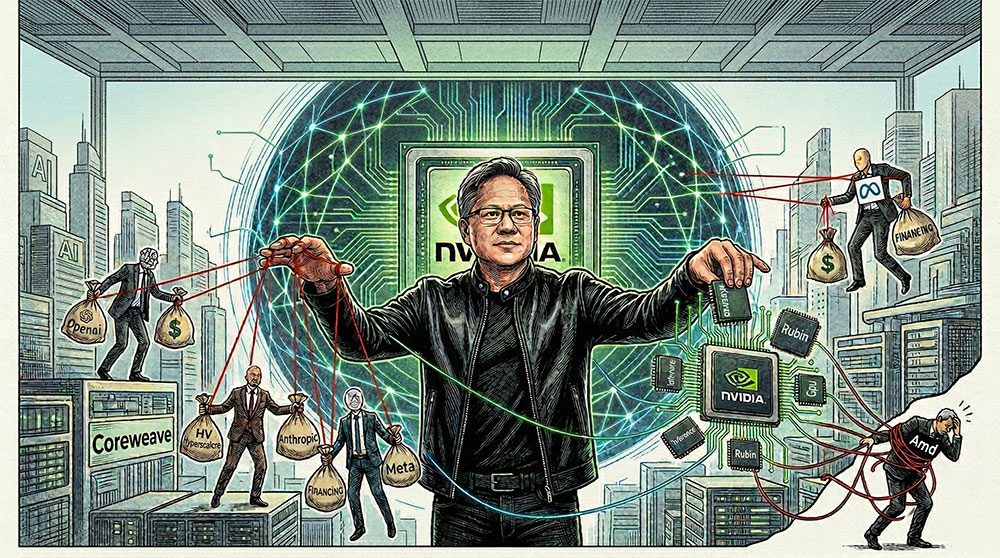 Nvidia Çip Üretmenin Ötesine Geçti! Jensen Huang Kurduğu Yatırım Ağıyla Yapay Zeka Dünyasını Yönetiyor
