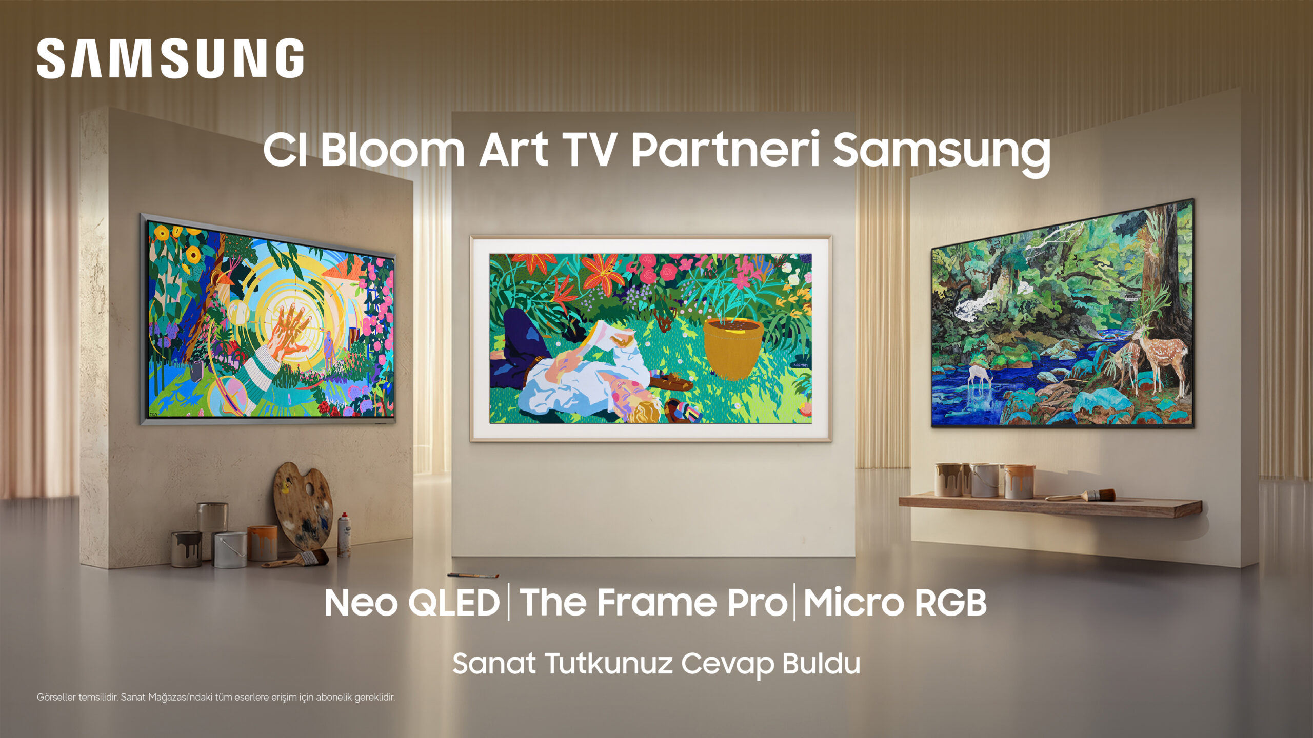 Samsung, CI BLOOM 2026’da Sanatı Son Teknolojiyle Buluşturuyor