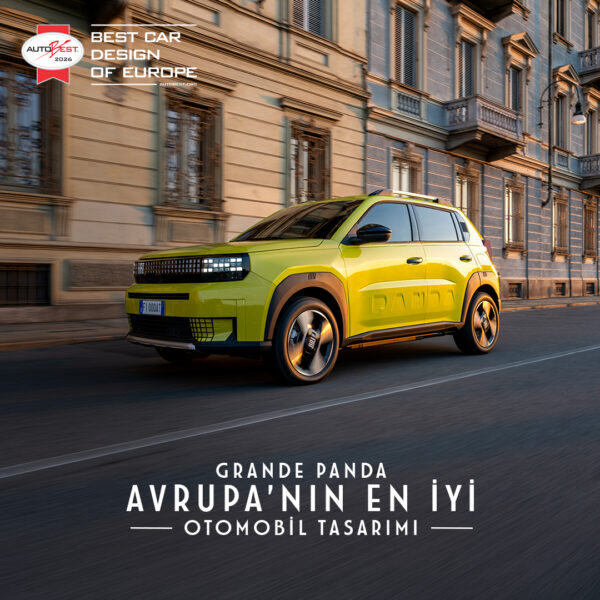 Fiat Grande Panda, AUTOBEST 2026’da Avrupa’nın En İyi Otomobil Tasarımı Ödülünü Kazandı   