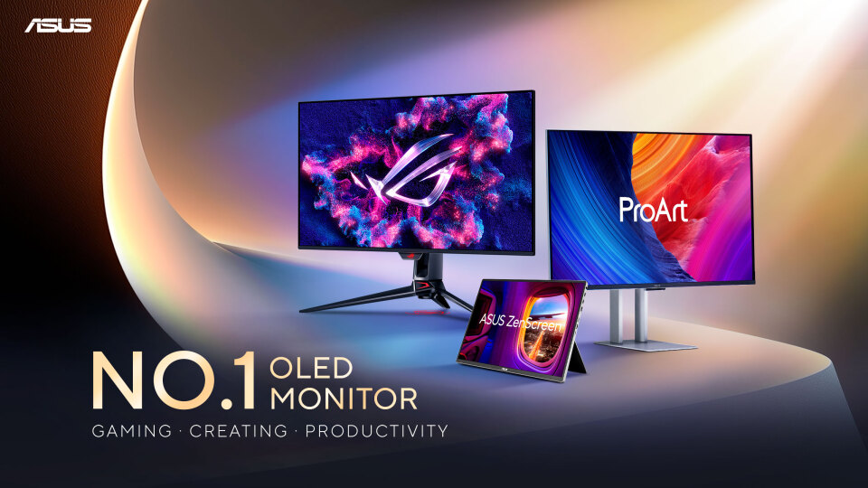 ASUS, OLED Monitör Kategorisinde Liderliği Kimseye Bırakmıyor
