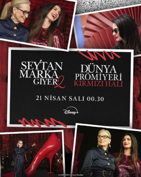 ŞEYTAN MARKA GİYER 2’NİN DÜNYA PRÖMİYERİ CANLI YAYINLANACAK