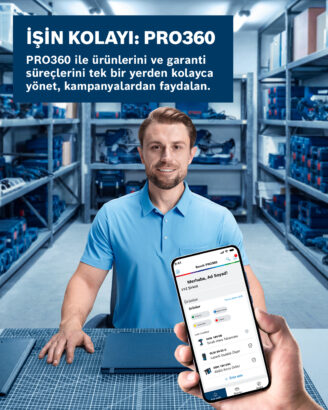 Bosch PRO360’ı Geliştiriyor: Yeni Pro Deals Modülü ile Profesyonellere Ek Avantajlar Sunuyor
