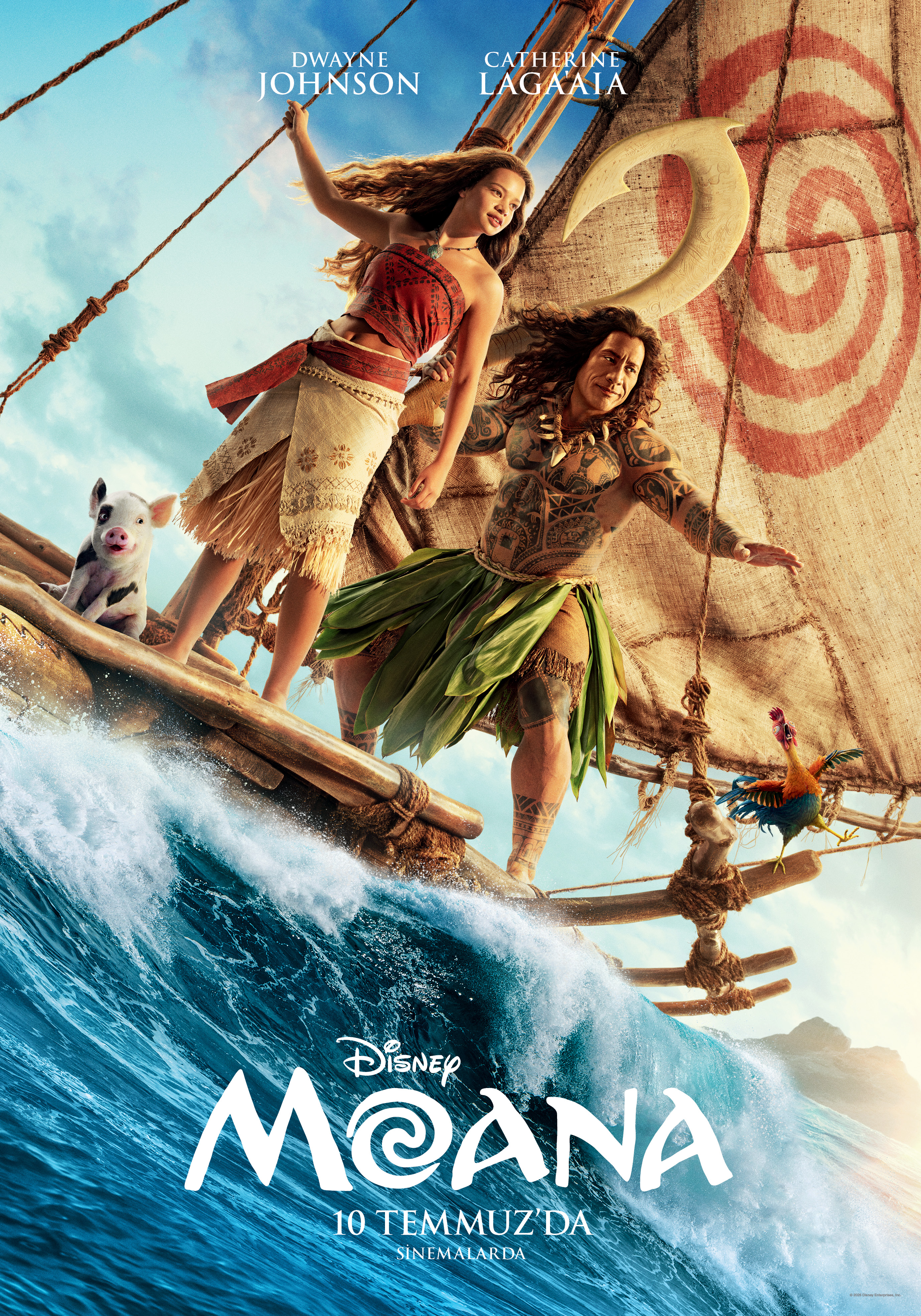 Moana 10 Temmuz 2026'da Sadece Sinemalarda Yelken Açıyor