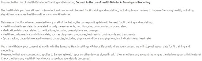 Samsung’dan Radikal Adım: Samsung Health Verilerini AI İçin Paylaşmayanların Verisi Silinecek 4 Samsung’dan Radikal Adım: Samsung Health Verilerini AI İçin Paylaşmayanların Verisi Silinecek