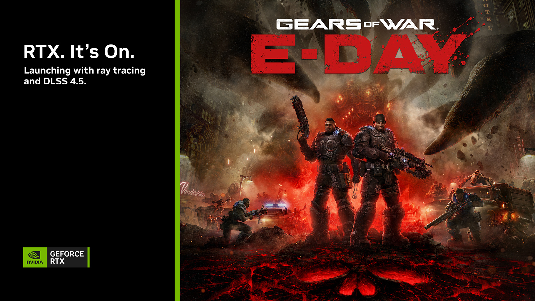 GEARS OF WAR: E-DAY, DLSS 4.5 VE RAY TRACING DESTEĞİYLE 6 EKİM’DE YAYINLANIYOR