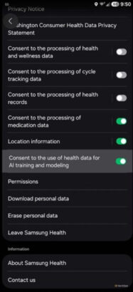 Samsung’dan Radikal Adım: Samsung Health Verilerini AI İçin Paylaşmayanların Verisi Silinecek 3 Samsung’dan Radikal Adım: Samsung Health Verilerini AI İçin Paylaşmayanların Verisi Silinecek