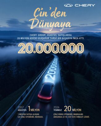 Chery Kantar BrandZ’de Liderliğini Dokuzuncu Kez Ortaya Koydu! 4 Chery