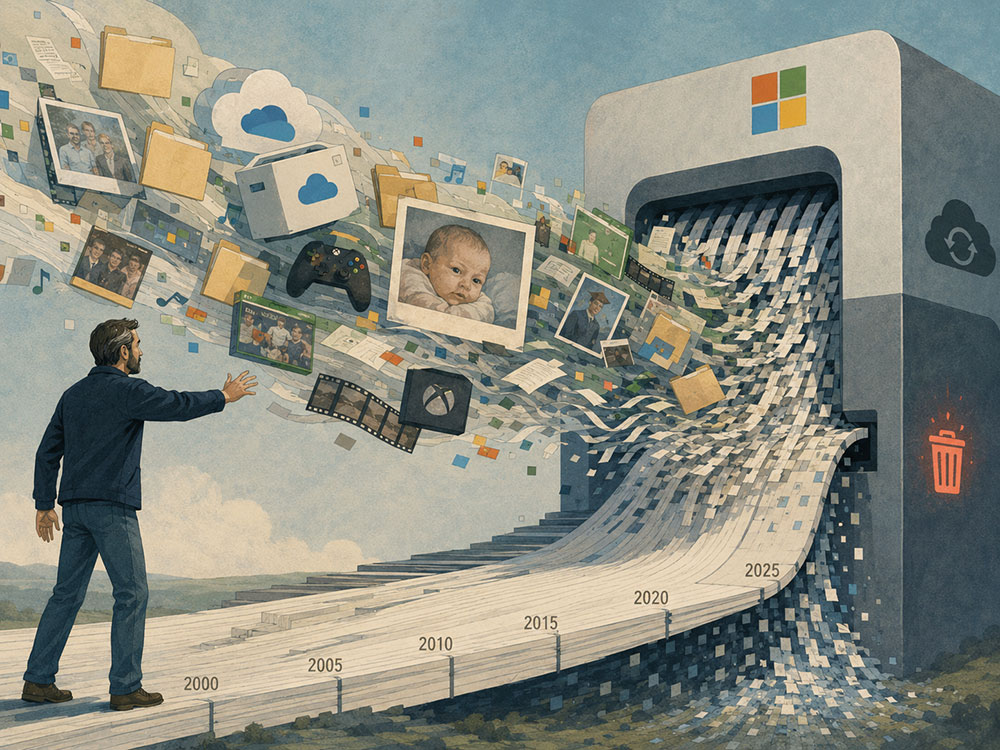 Microsoft Kullanıcısına Büyük Şok! 25 Yıllık Dijital Arşiv Bir Günde Kayboldu