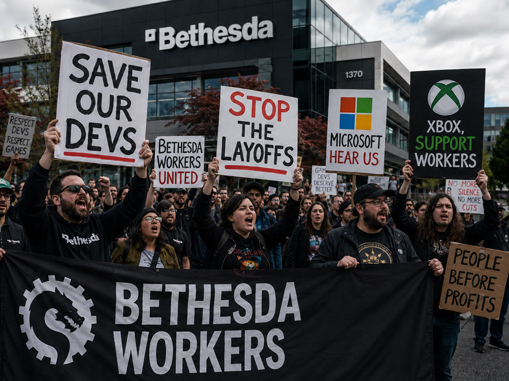 Bethesda Çalışanları Microsoft’a Karşı Ayaklandı