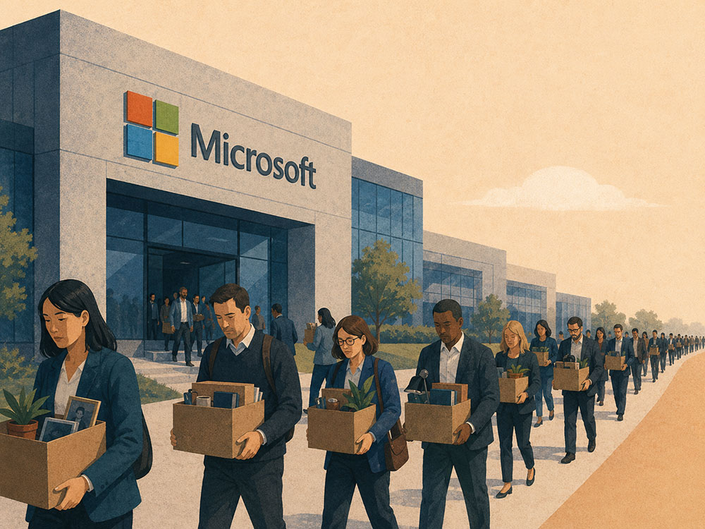 Microsoft Binlerce Kişiyi İşten Çıkarıyor