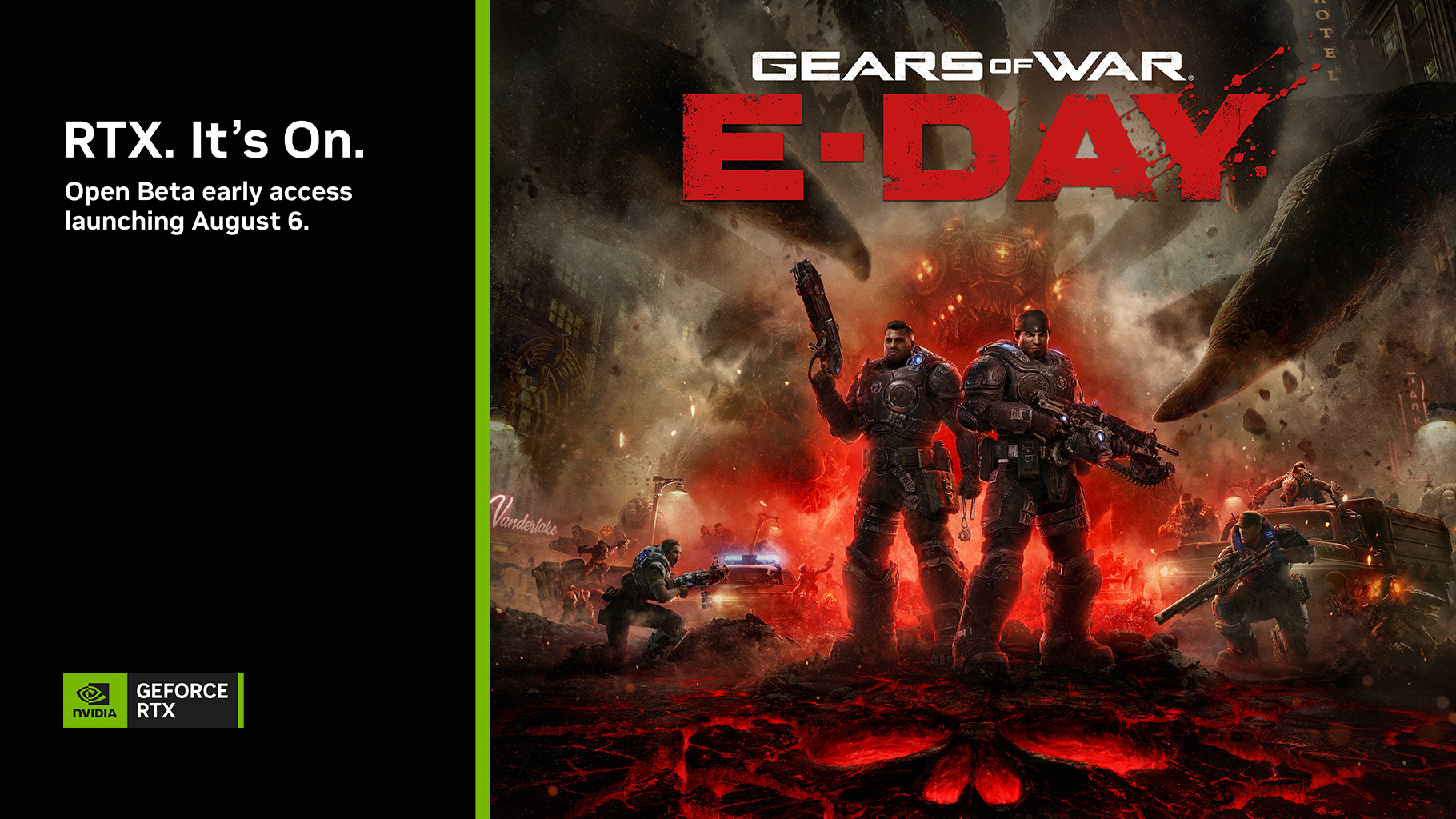 Gears of War: E-Day Açık Beta’sı 6 Ağustos’ta DLSS Desteğiyle Başlıyor; NVIDIA QuakeCon’a Geri Dönüyor