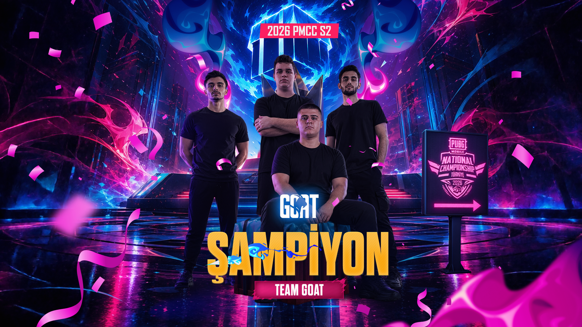 PUBG MOBILE Campus Championship 2. SEZON ŞAMPİYONU TEAM GOAT OLDU