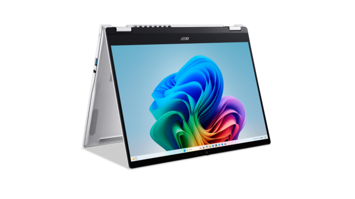 Acer Swift Spin 14 AI ile Üretkenlik, Dönüştürülebilir Tasarımla Buluşuyor