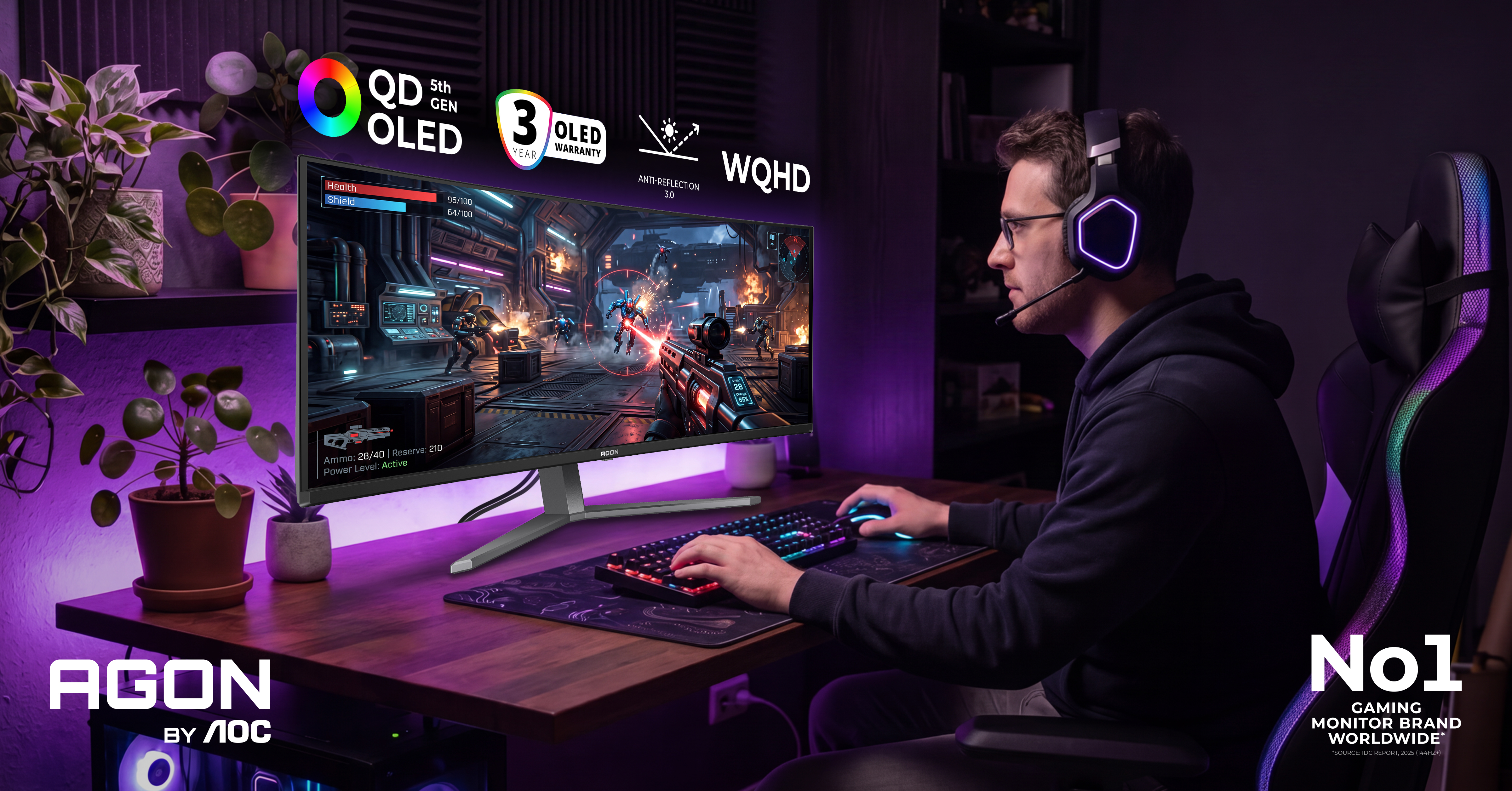 AGON by AOC, Gamescom 2026’da En Yeni OLED Gaming Teknolojilerini Tanıtıyor