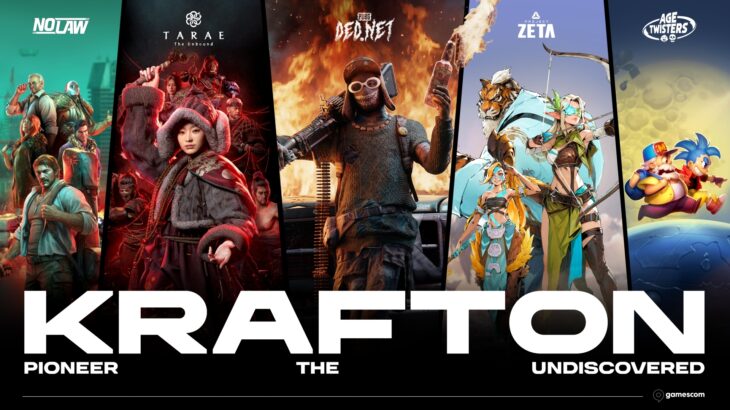 KRAFTON, GAMESCOM 2026 AÇILIŞ GECESİ CANLI YAYININDA BEŞ YENİ OYUNUNU TANITTI