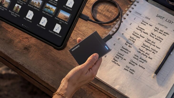 Samsung, Gamescom 2026'da USB4 Destekli P9 ve P7 SSD'lerini Sergiledi