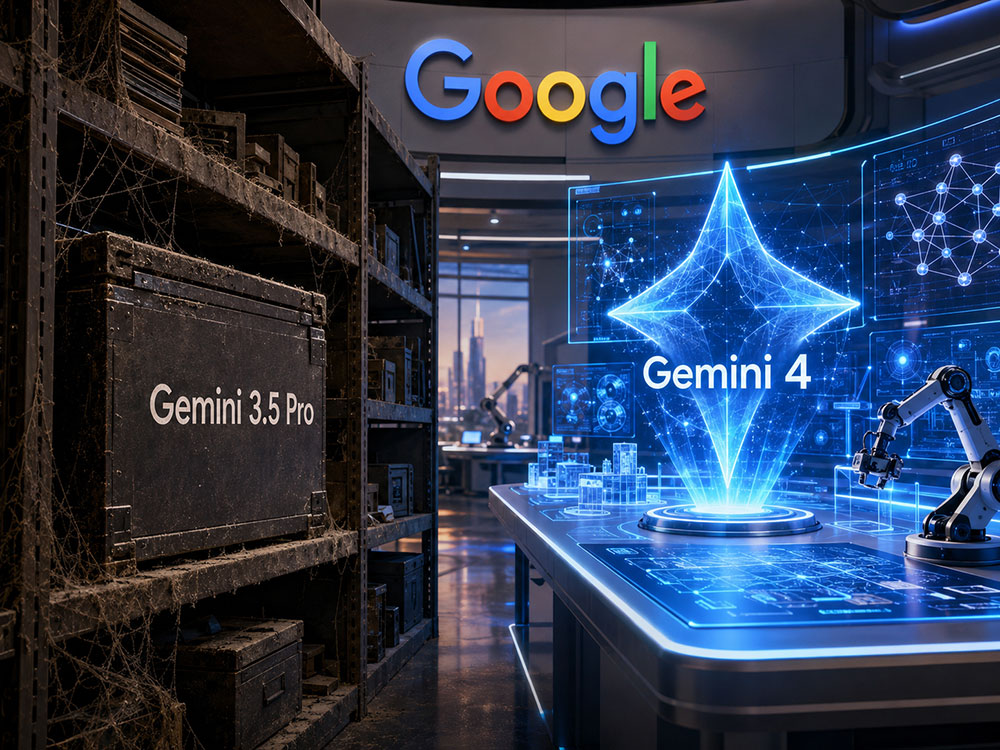 Google Gemini 3.5 Pro’yu Sessizce Rafa Kaldırdı! Hedefte Gemini 4 Var