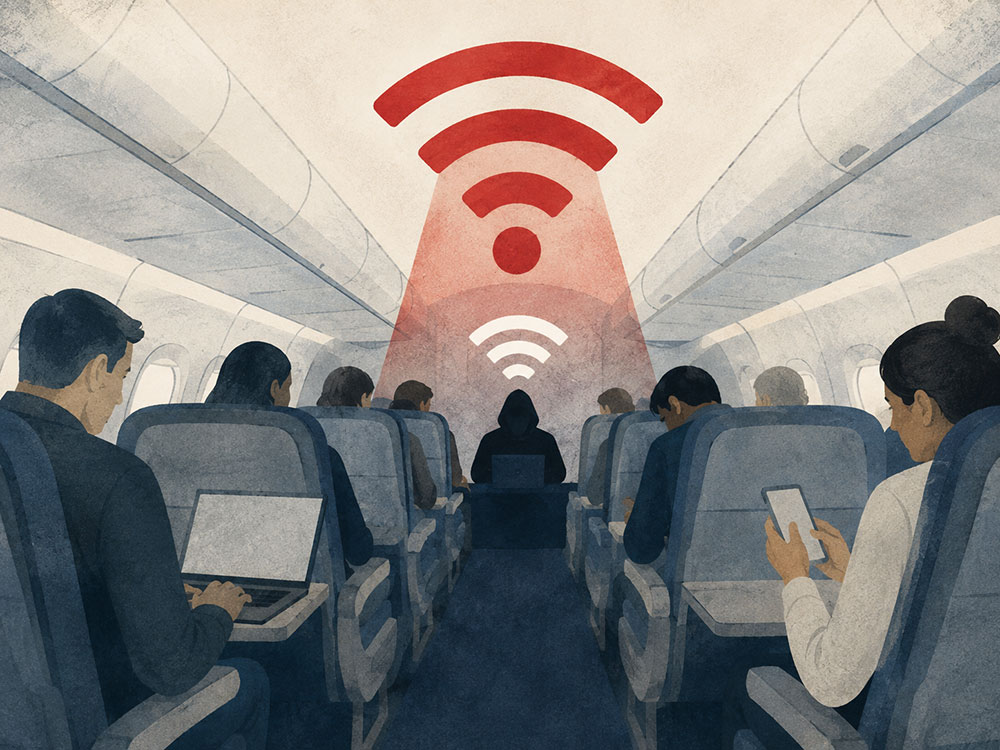 Uçakta Sahte Wi-Fi Alarmı! İnternet 30 Dakika Kapatıldı