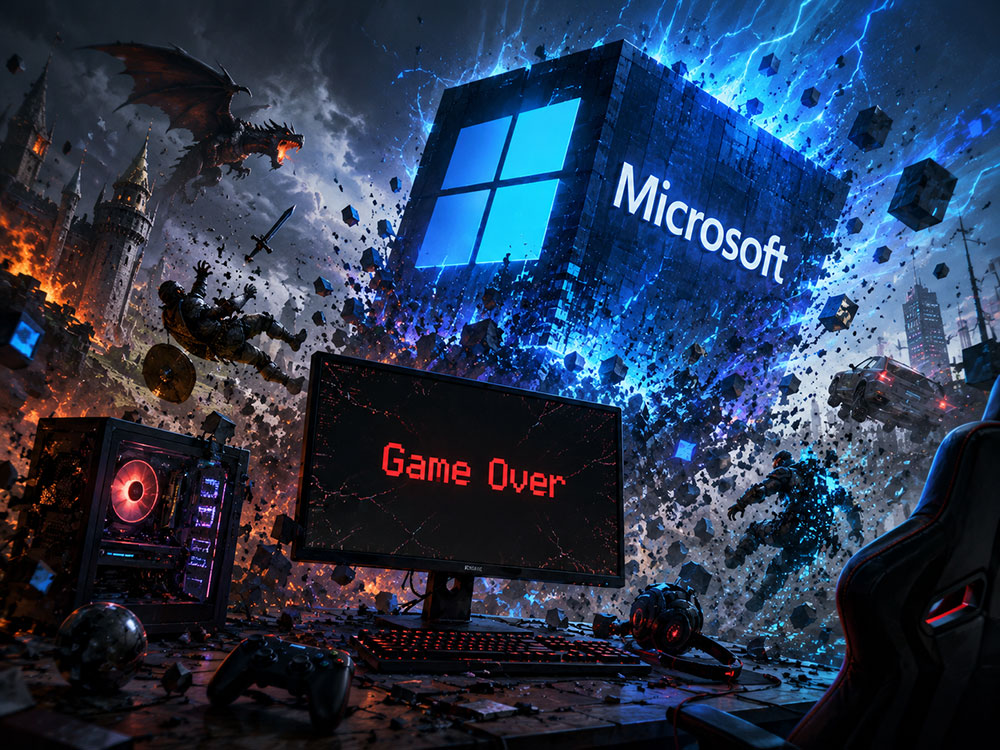 Microsoft’un Yeni Güncellemesi Oyunları Çökertti