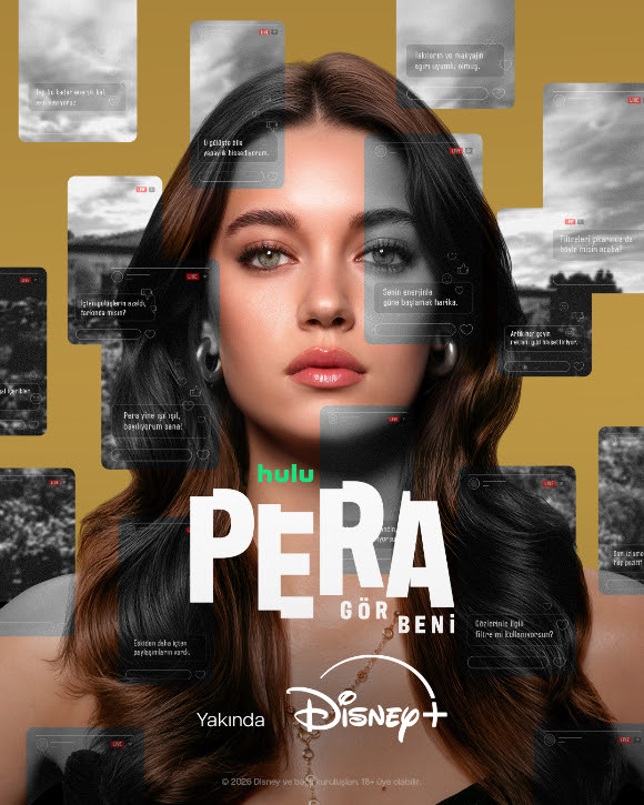 PERA: GÖR BENİ DİZİSİNİN DİKKAT ÇEKİCİ TEASER AFİŞİ YAYINLANDI