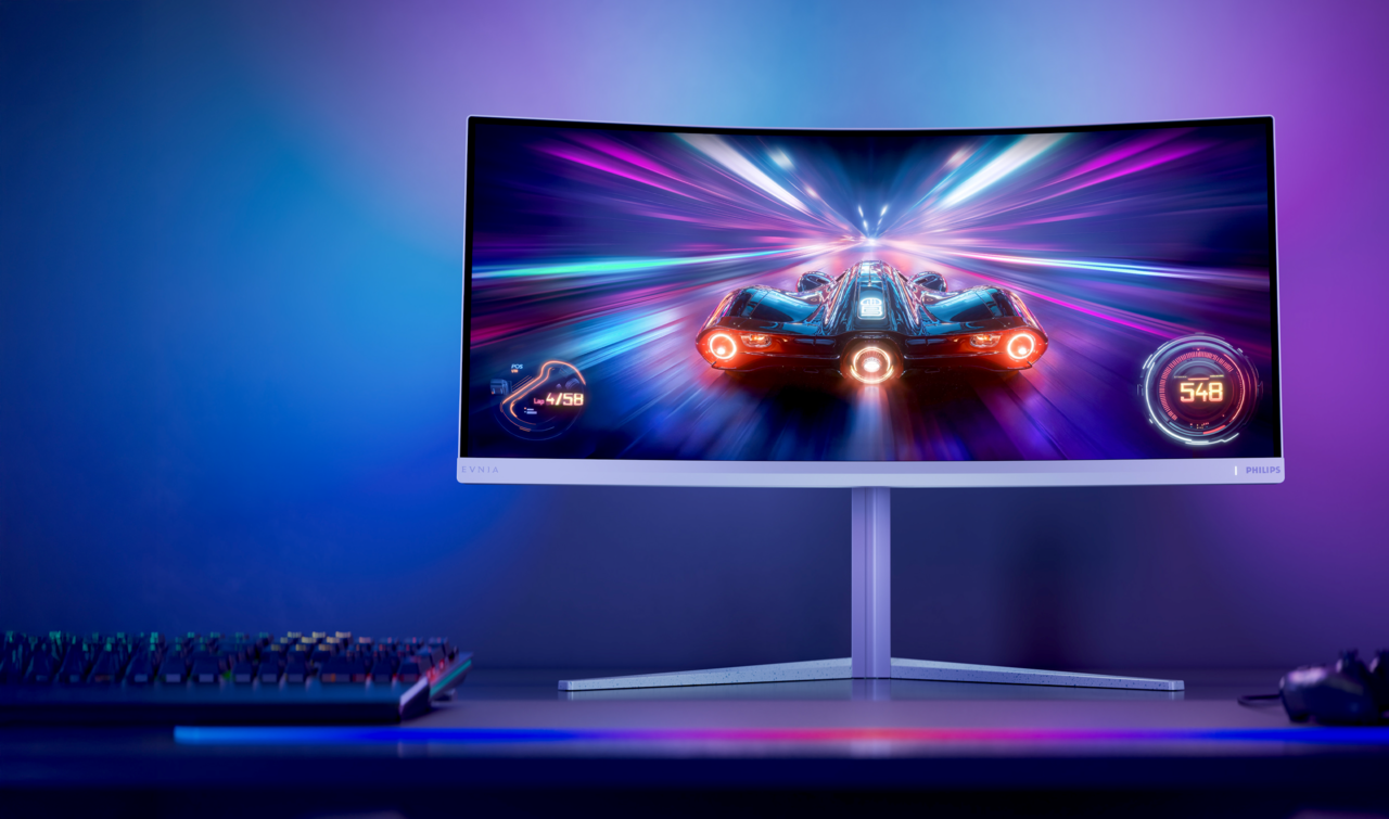 34 İnç Ultra Geniş Kavisli Philips Evnia 34M2C5601QA Monitör İle Oyun Deneyimi Genişliyor