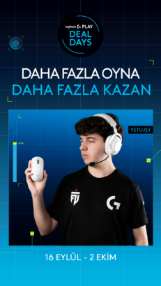Logitech G PLAY DEAL DAYS İle Daha Fazla Oyna, Daha Fazla Kazan! 2 Logitech G PLAY