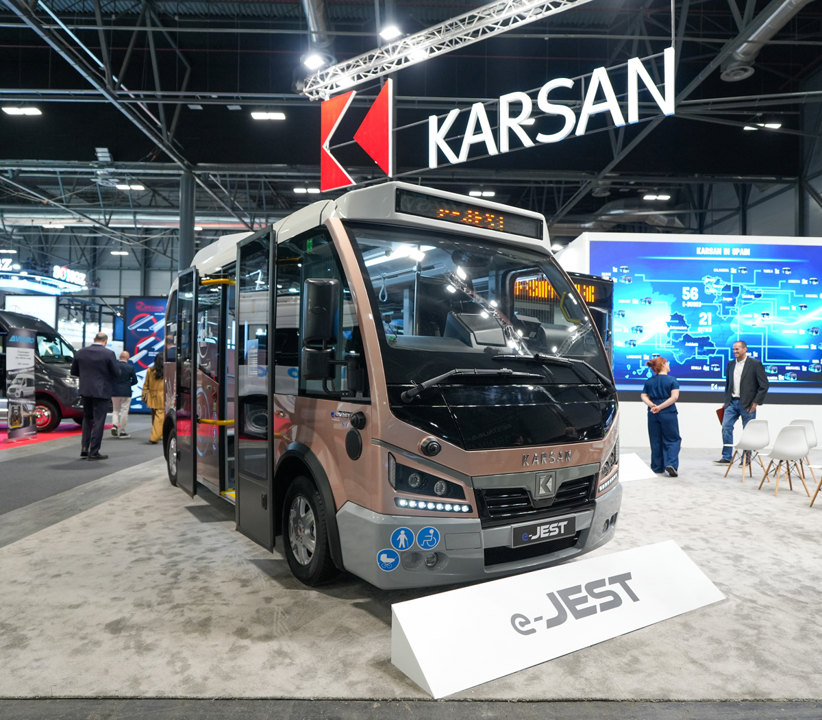 Karsan, Elektrikliden Otonoma Gerçek Yol Deneyimini FIAA Madrid’e Taşıdı