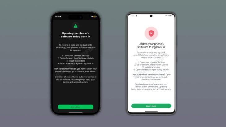 WhatsApp’tan Eski Sürümler İçin Kritik Güvenlik Hamlesi 2 WhatsApp