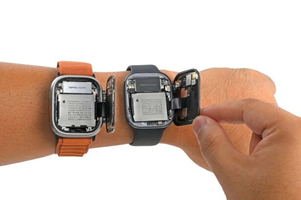 iFixit Söküm Raporu Açıklandı: Apple Watch Series 12 ve Ultra 4 Tamir Edilebilirlikte Zorlanmaya Devam Ediyor 2 iFixit Söküm Raporu Açıklandı: Apple Watch Series 12 ve Ultra 4 Tamir Edilebilirlikte Zorlanmaya Devam Ediyor