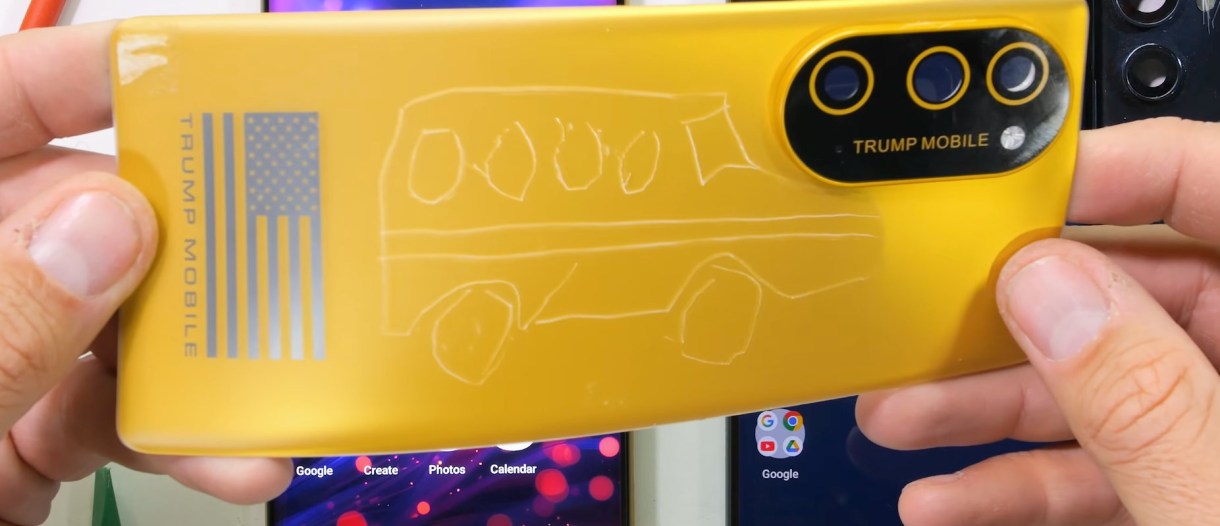 Trump Mobile T1 Phone Parçalarına Ayrıldı: JerryRigEverything Söküm Videosu Şüpheleri Doğruladı