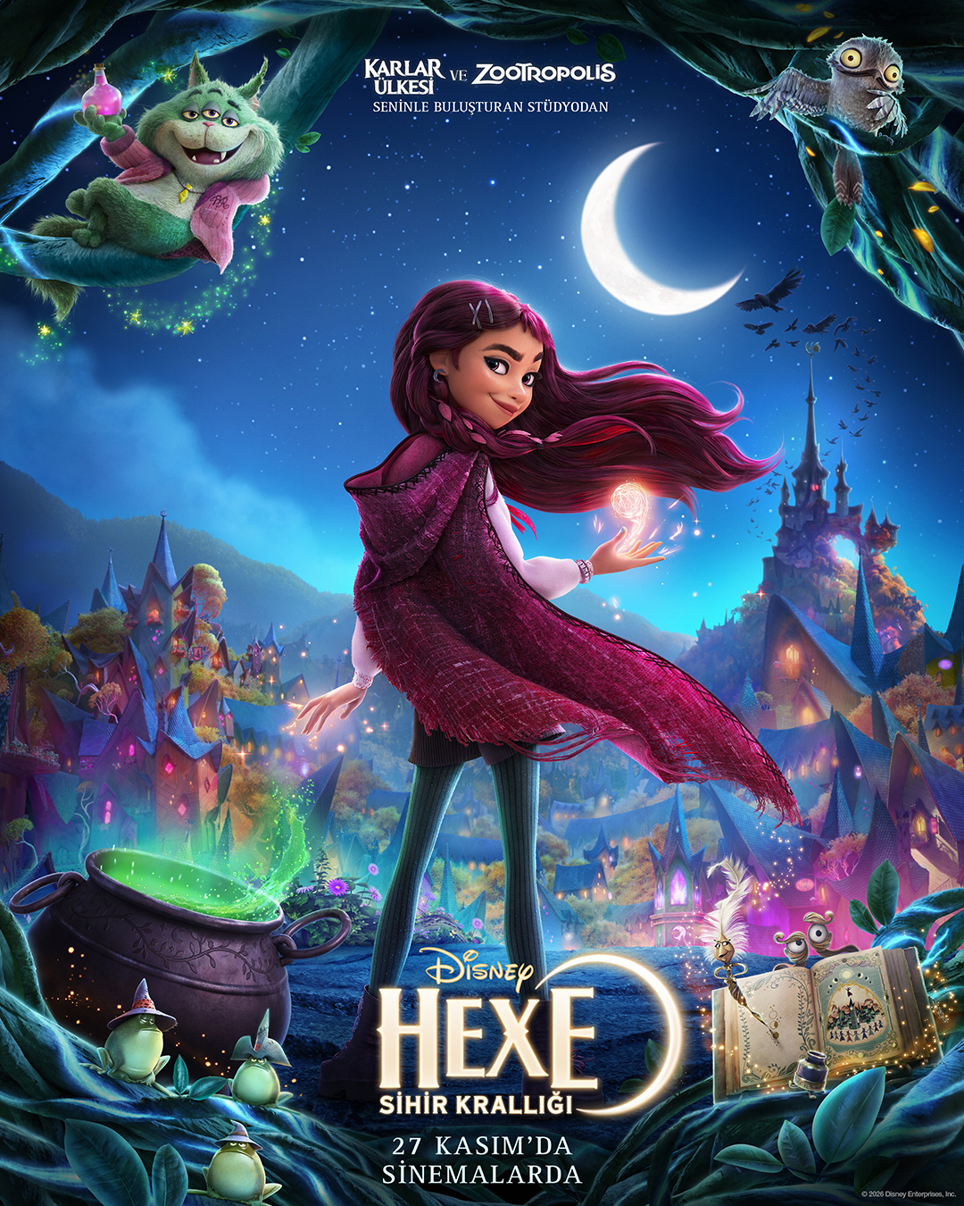 HEXE: SİHİR KRALLIĞI'NIN YENİ FRAGMANI VE AFİŞİ YAYINLANDI