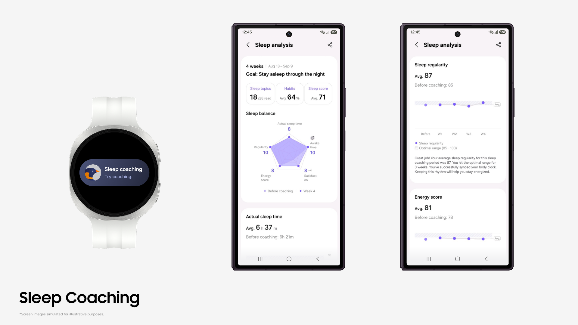 Samsung Health, Uyku Koçluğu’nu Başlatmayı Kolaylaştırıyor
